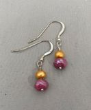 Moonstone & Mango Freshwater Pearl