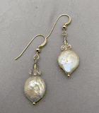 Pale Yellow Freshwater Coin Pearls Pale Yellow Freshwater Coin Pearls