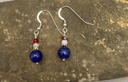 Red White & Blue Lapis-SOLD