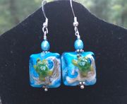 Handmade Lampwork Glass -Sea Turtle 