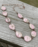 Rhodochrosite Necklace Rhodochrosite Necklace