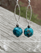 Dramatic Turquoise & Sterling Silver 