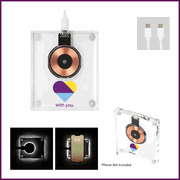 25163- 15W Acrylic Wireless Charger