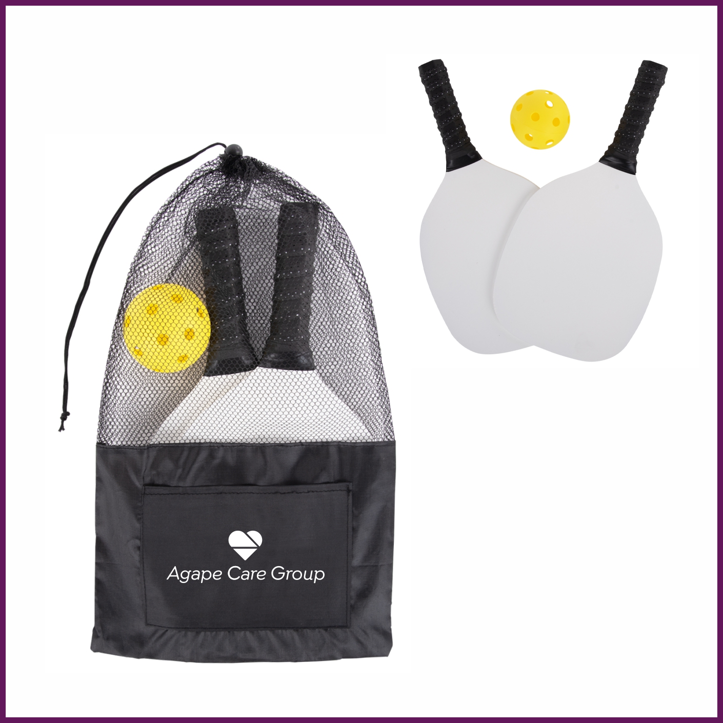 40002 3 Pc Pickleball Set