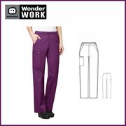501e- Women's Eggplant Pull-On Cargo Pant