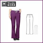 502- Women's Eggplant Flare Leg Pant