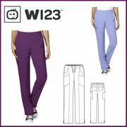 5155- W123 Women's Elastic Waist Cargo Pant