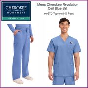 670-140C- Mens Ceil Blue Cherokee Revolution Set 