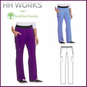 9500- HH Works, Women's Elastic Waist, Straight Leg Pant