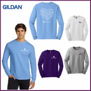 G2400- Unisex Gildan 100% ctn, Long Sleeve Tee