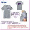 vetv-64000- Veteran Volunteer Unisex Gildan 100% Cotton Softstyle T-Shirt