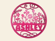 Custom Flowers Sign