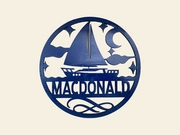 Custom Sailboat Sign