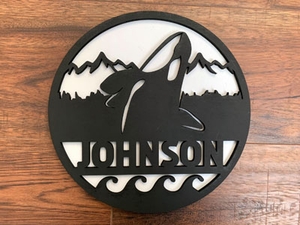 Custom Orca Sign
