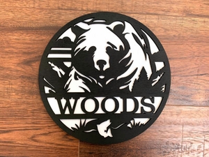 Custom Bear Sign