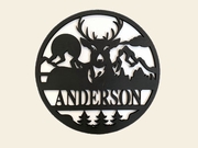 Custom Deer Sign