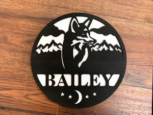 Custom Fox Sign