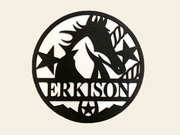 Custom Horse Sign