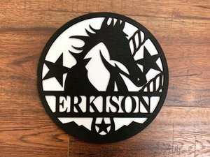 Custom Horse Sign