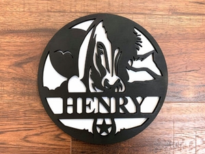 Custom Horse Sign