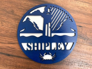 Custom Lighthouse Sign
