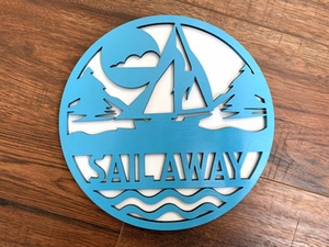 Custom Sailboat Sign