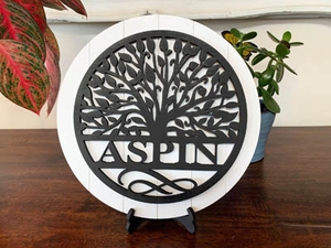 Custom Tree Sign