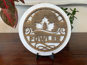 Custom Maple Leaf
