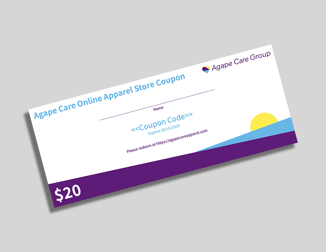 20 Apparel Store Coupons Shipped Individually