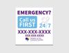 Call Us First! Indoor Magnets - HOCF - Branch Specific