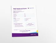 FAST Referral Forms - Palliative - Packs of 25's
