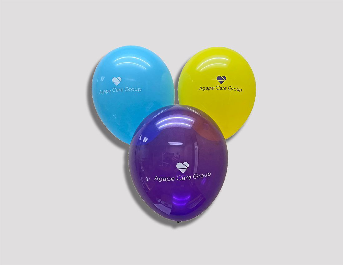 Latex Birthday Balloons Group Packs of 9