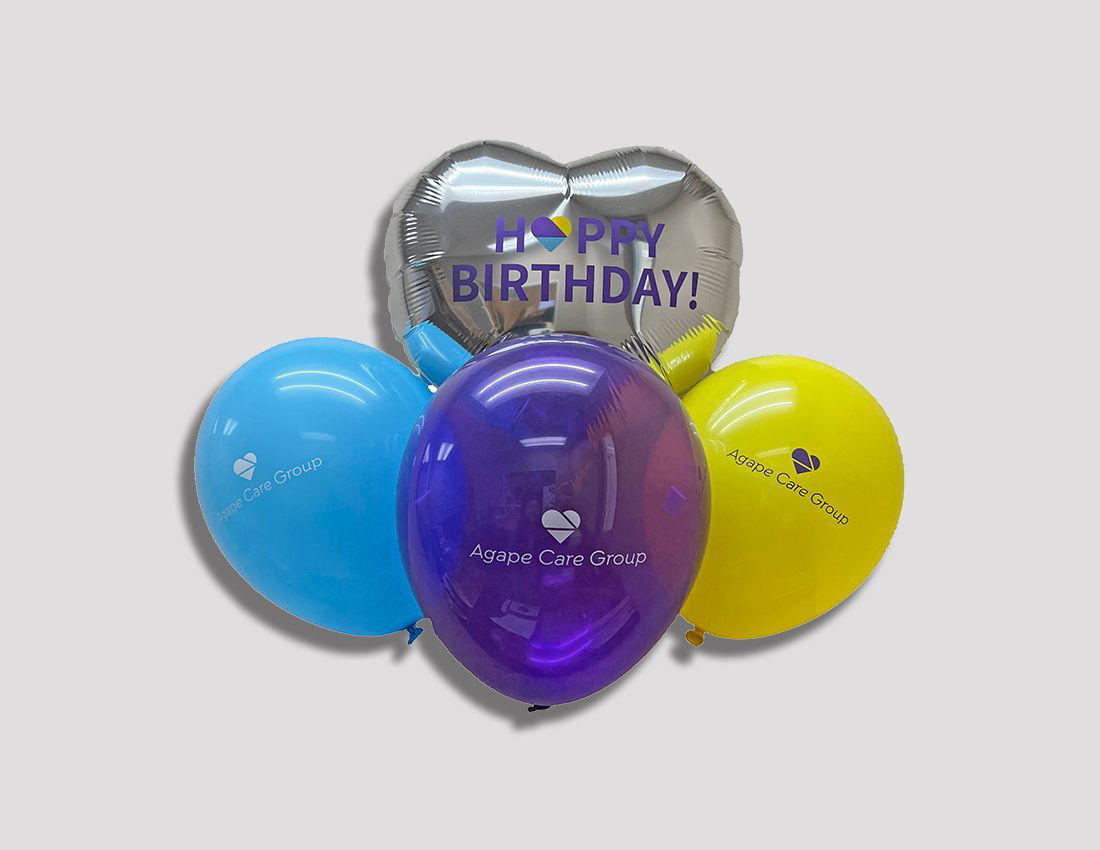 Mylar and Latex Birthday Balloon Sets Group