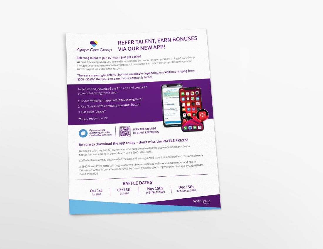 Erin App Program Posters and Flyers