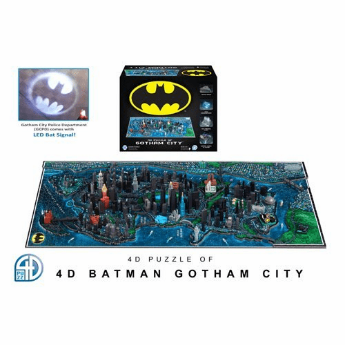 4D Batman city scapes Gotham Puzzle