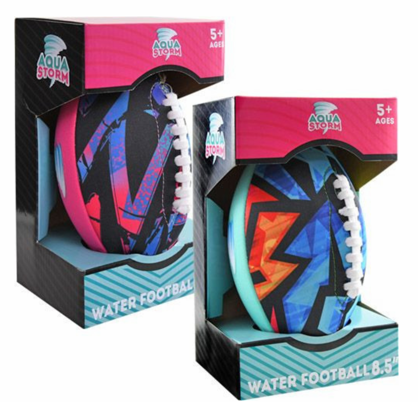 8.5&quot; Neoprene Water Football Inflated