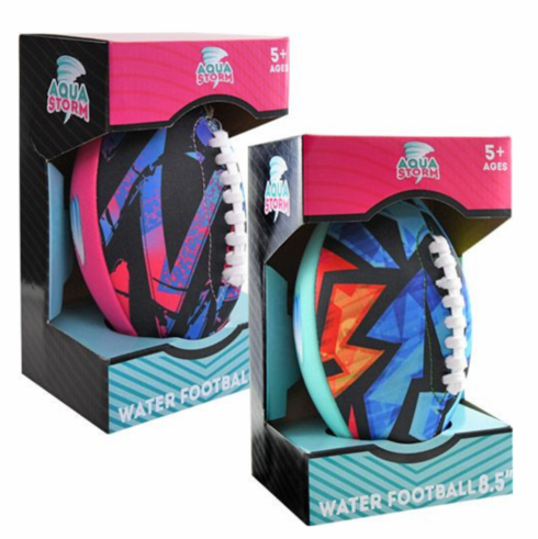8.5&quot; Neoprene Water Football Inflated