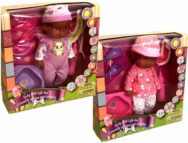 Baby doll gift set