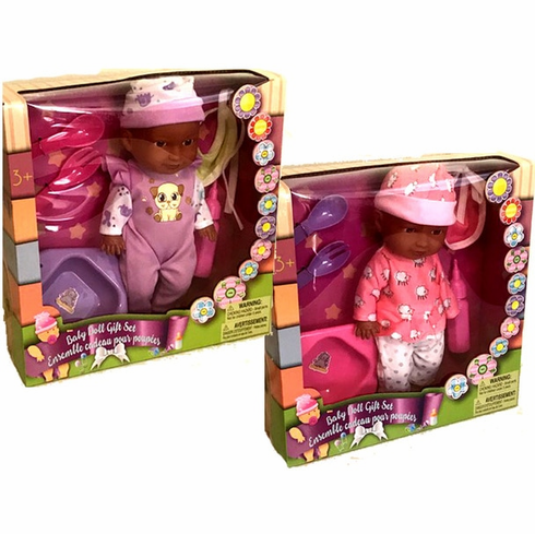 Baby doll gift set