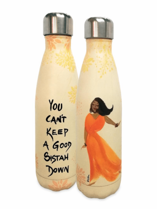 Cant Keep A Good Sistah Down Stainless Steel Bottle