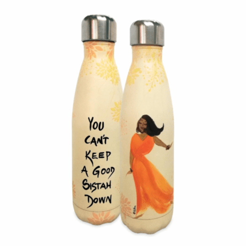 Cant Keep A Good Sistah Down Stainless Steel Bottle