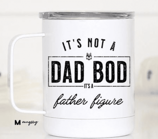 Dad Bod Travel Mug with Handle