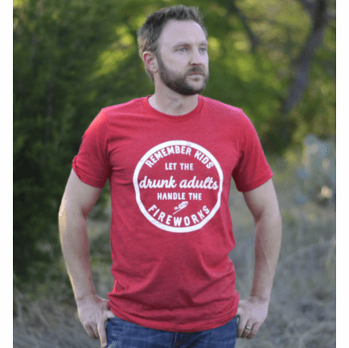 Drunk Adults Mens T-Shirt