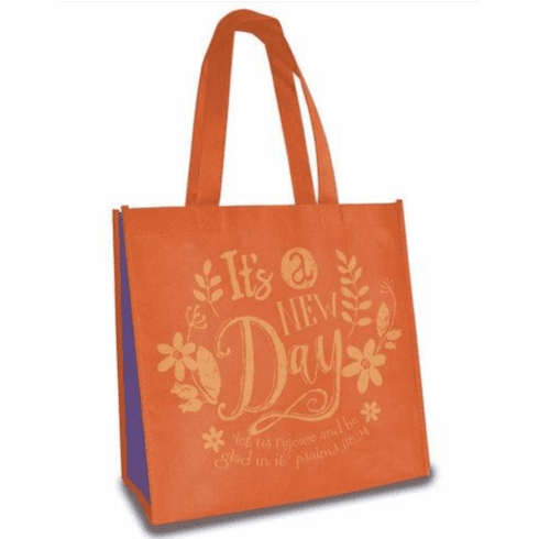 Eco Tote: Orange It&#39;s A New Day