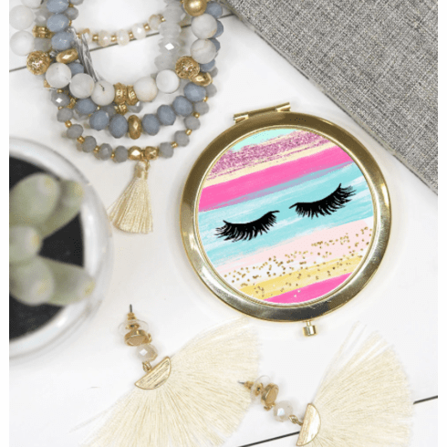 Eyelashes Cosmetic Mirror