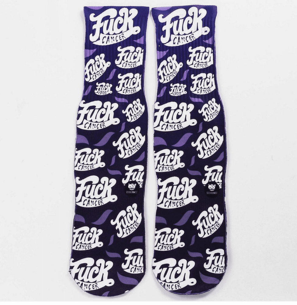 F Cancer Socks