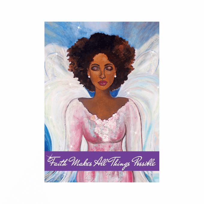 Faith makes all things possible magnet