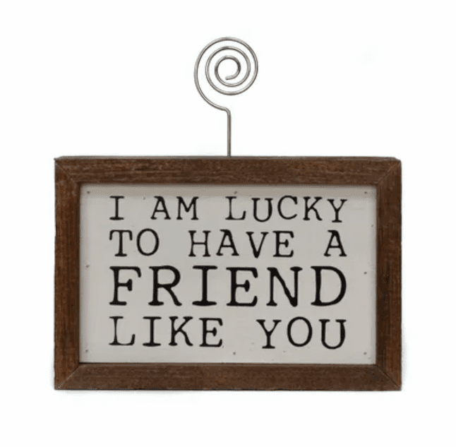 Friend Like You Wood Sign