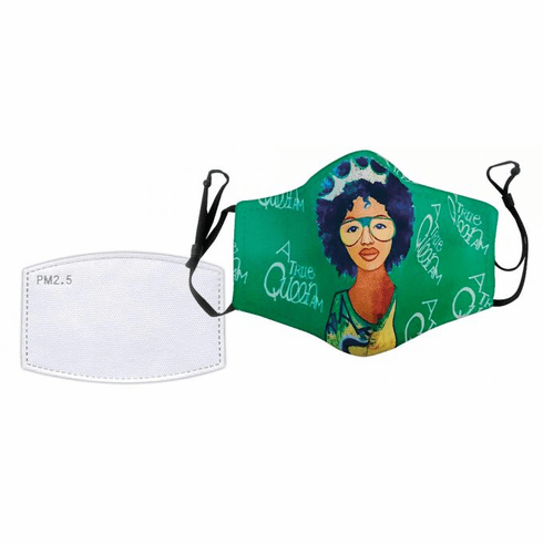 I Am A Queen Reusable Face Mask