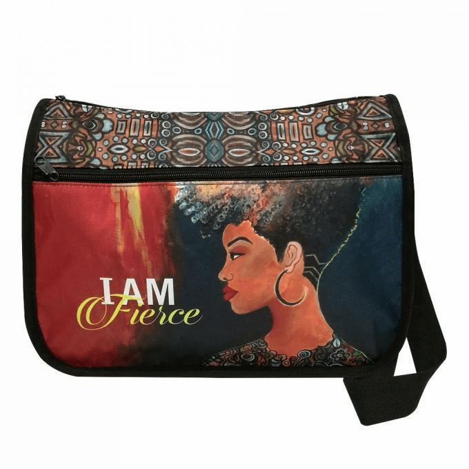 I am Fierce crossbody bag